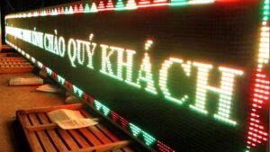 Biển Hiệu LED Trang Trí Mặt Tiền Cửa Hàng